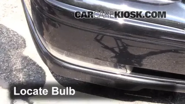 2004 Chevrolet Impala SS 3.8L V6 Supercharged Éclairage Feu antibrouillard (remplacer l'ampoule)